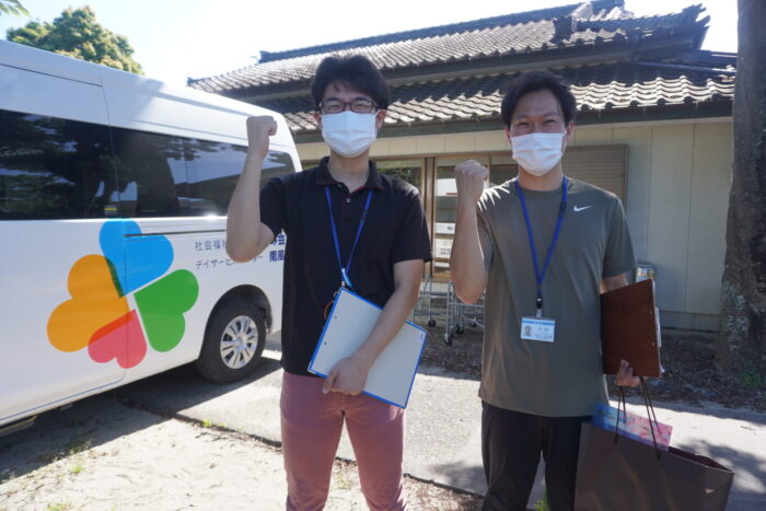 連日35℃！今日は倉松町にお邪魔しました！