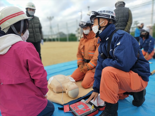 地域防災の日！倉松町の訓練に参加させて頂きました！